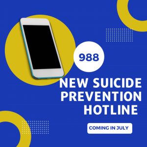 988 New Suicide Prevention hotline