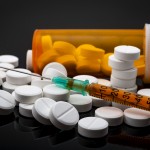 Opioid epidemic and drug abuse concept