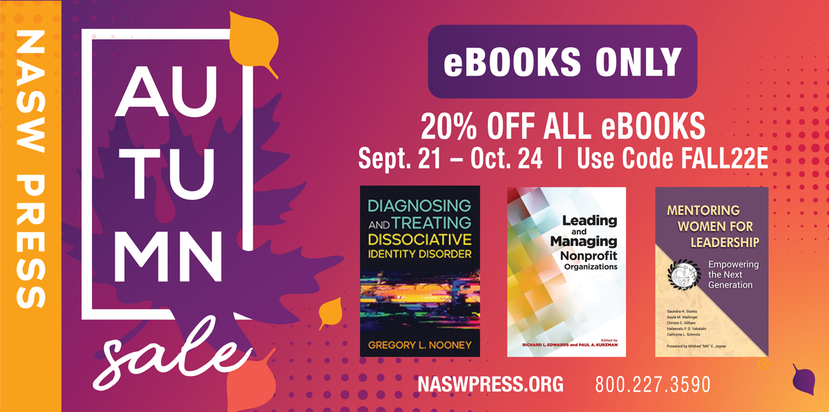 NASW Press Fall eBook Sale September 21 Through October 24