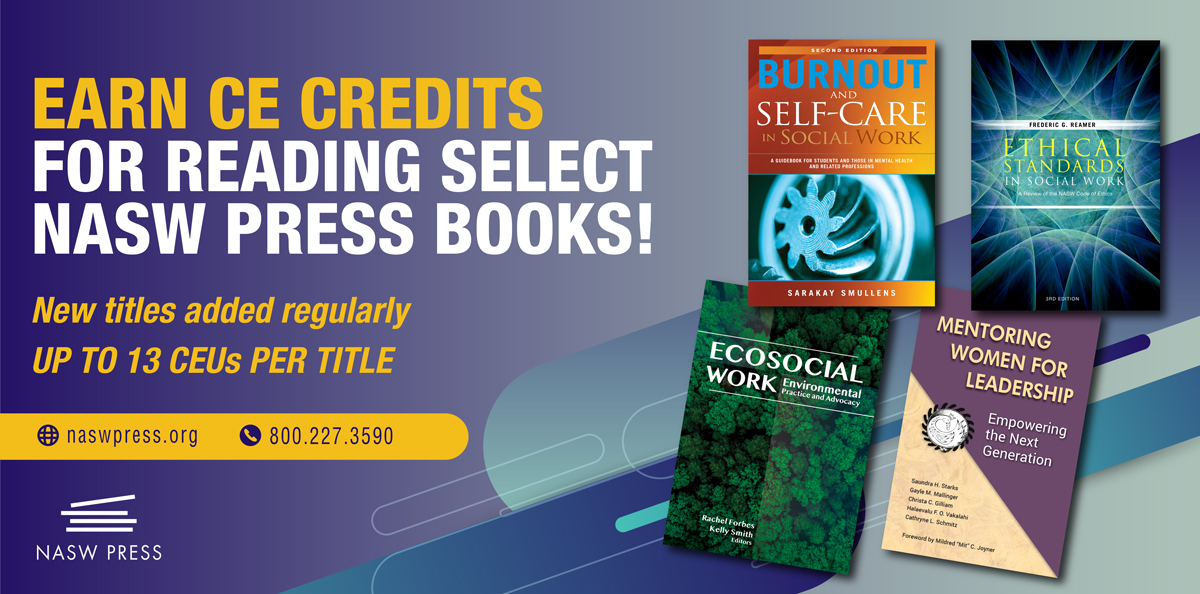 Earn CE Credits for Reading Select NASW Press Books!