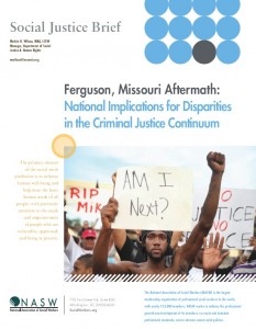 Cover of Social Justice Brief.