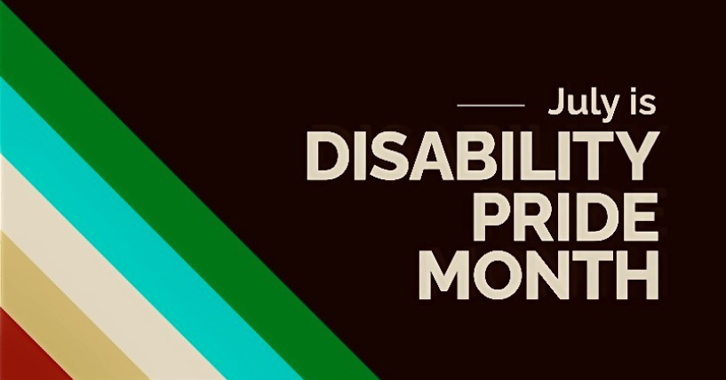 July is disability pride month