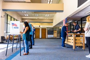 voters cast ballots