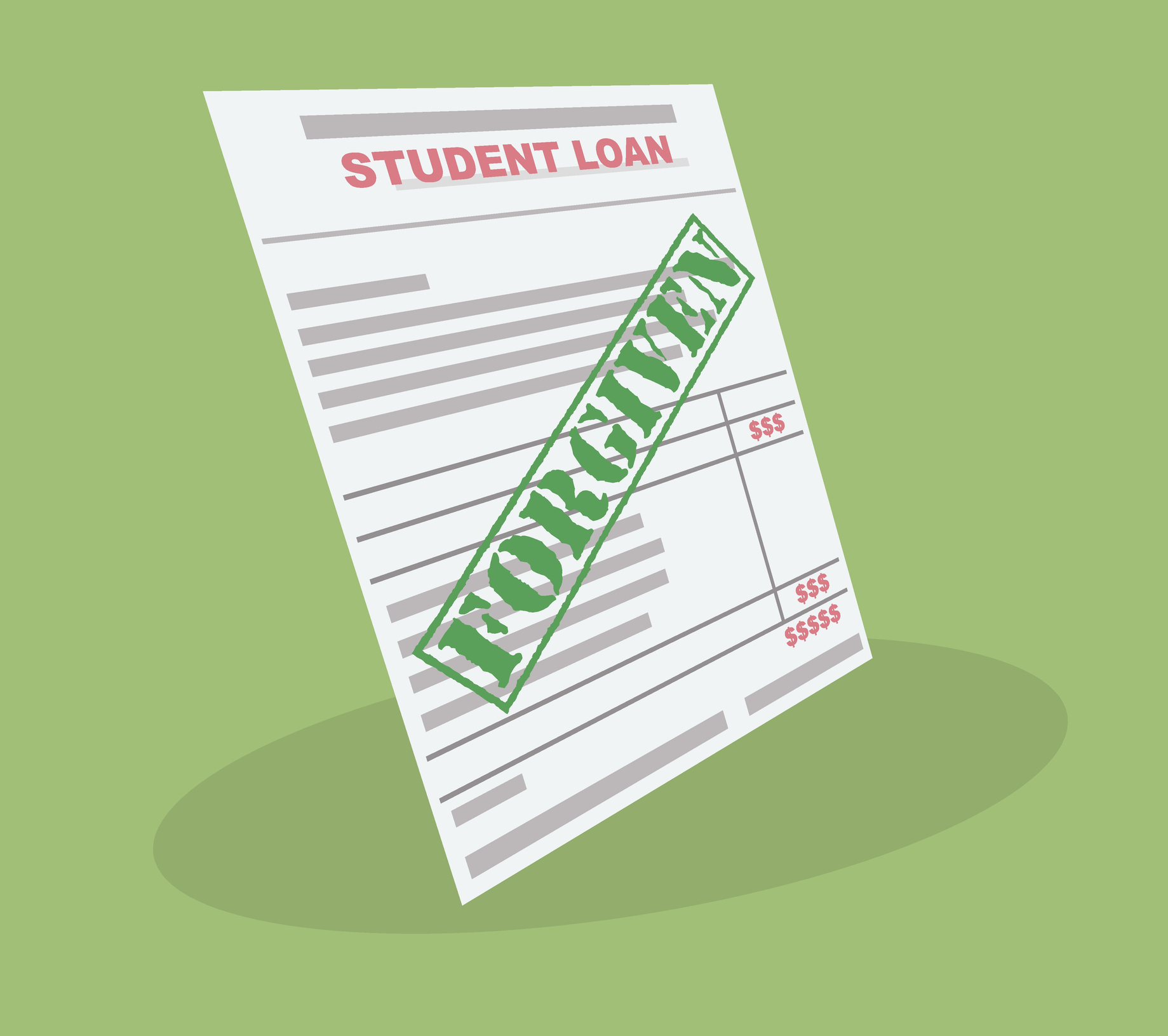 Studen Loan Forgiveness student loan forgiveness graphic