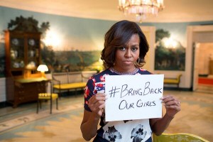 First Lady Michelle Obama is one of many influential women around the world who is has put attention on the plight of the Nigerian schoolgirls. Photo courtesy of WhiteHouse.gov.