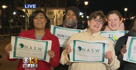 NASW makes TV appearances during Social Work Month